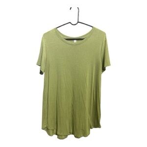 Zenana Outfitters Olive Short Sleeve Top